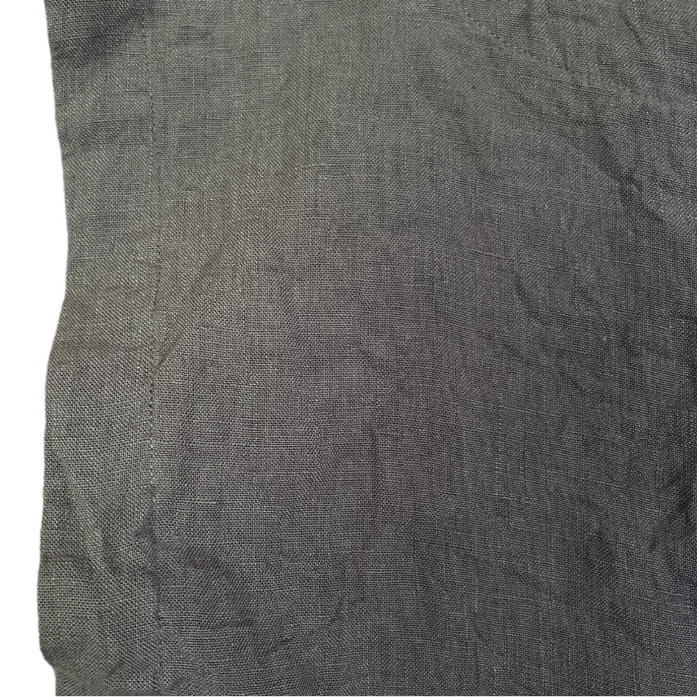 Laude the Label Organic Linen‎ Everyday Crop Wide Pants and Top Set Mineral S - Picture 8 of 16